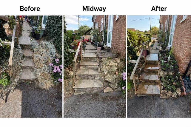 Recent rockery job 🌿🪨

We pulled up the original planting, removed some of the old slabs and various rocks, then added soil conditioner to improve the existing ground and mixed in horticultural grit to help with drainage.

We then replanted the rockery with a mixture of hardy, drought-tolerant plants including Salvias, Stachys, Erigeron, Campanula, sedums, creeping thyme, Nepeta, Panicum, Dianthus and Sempervivums.

All being well, these should establish beautifully over time. The creeping thyme, Erigeron and Campanula will gradually spread and trail over the rocks, while the Salvias and Panicum will add some height and movement. 🌸🌾

Really looking forward to seeing this one fill out and soften up as everything establishes! 

All the plants for this one were sourced locally from @simpsons_nurseries in Fordham 🌿🙌

#GoodGardenFolk #ElyGardener #ElyGardening #CambridgeshireGardener #RockeryGarden